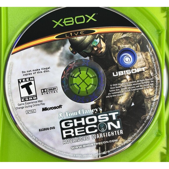 Ghost Recon Advanced Warfighter Limited Edition 2006 Microsoft Xbox Tested - Picture 5 of 11